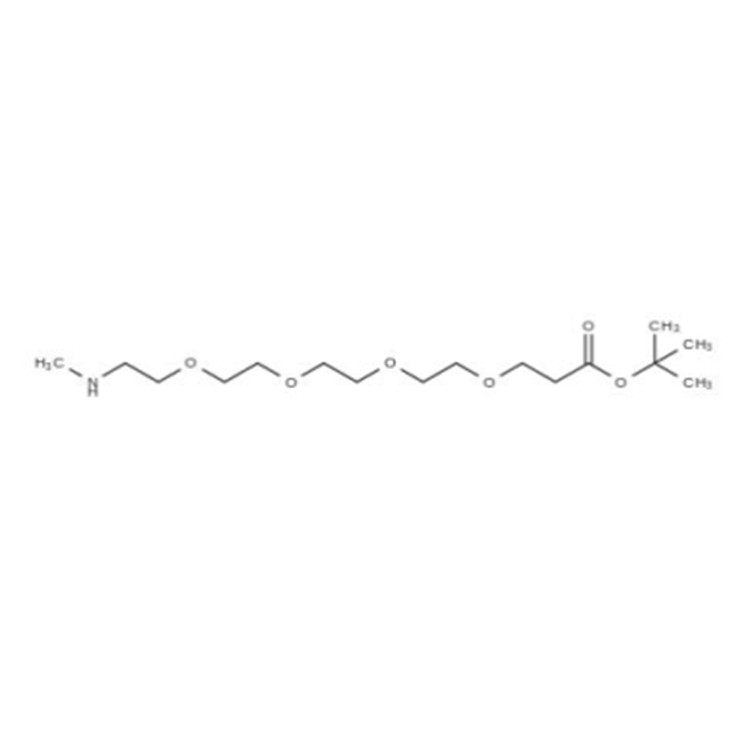 Methylamino-PEG4-t-butyl ester，Methylamino-PEG4-Boc